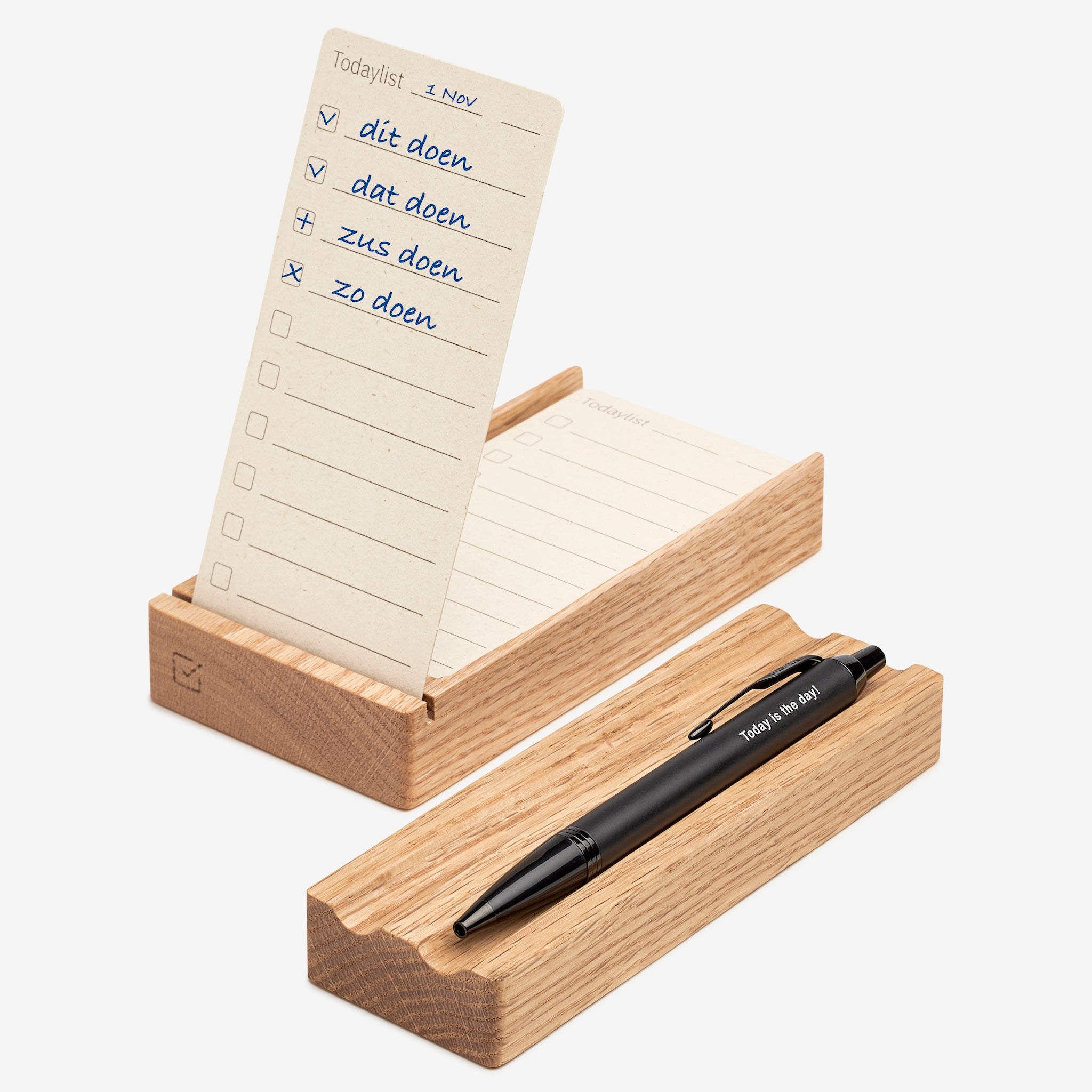 Todaylist Pen holder Oak