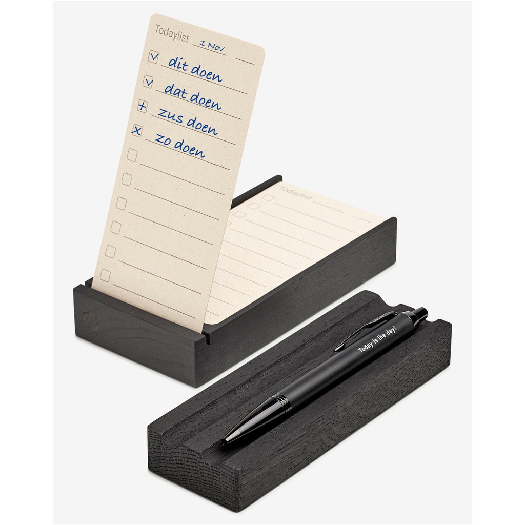 Todaylist Pen holder Black