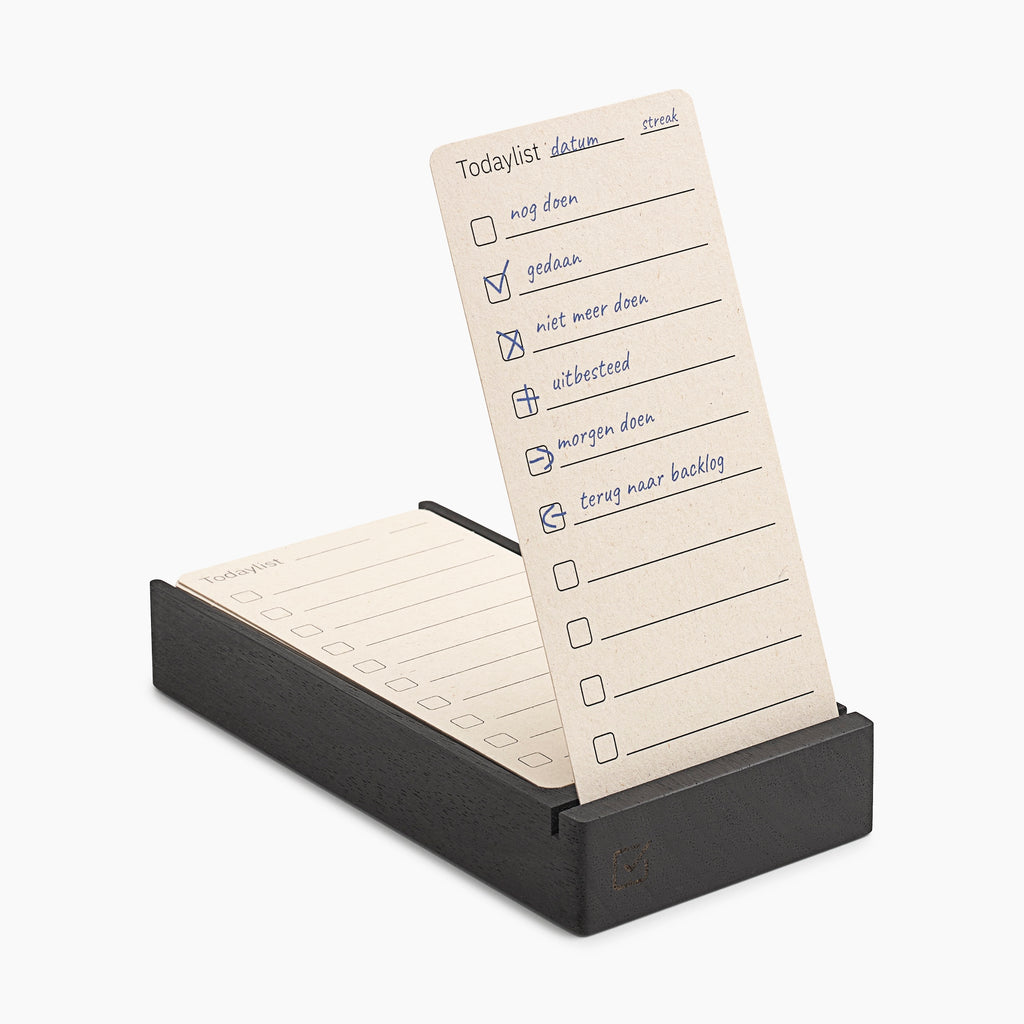 Todaylist Starter set 3 Black