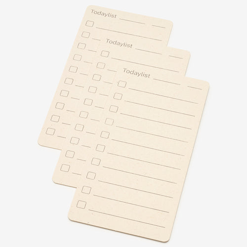 Todaylist Cards 3-pack