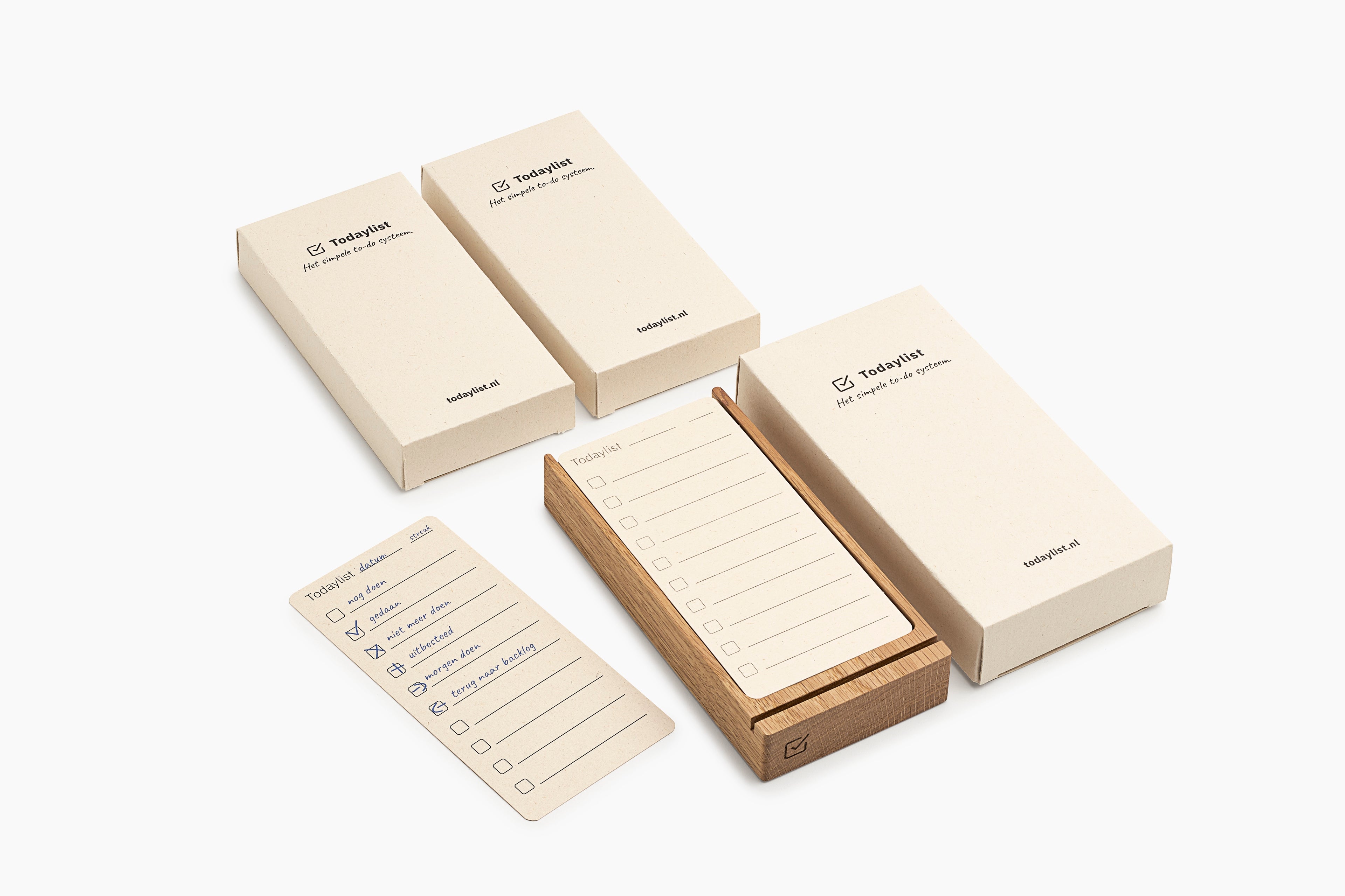 Todaylist Starter set Quarterly Oak