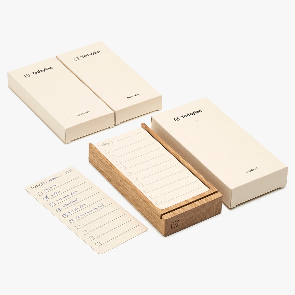 Todaylist Starter set 3 Oak