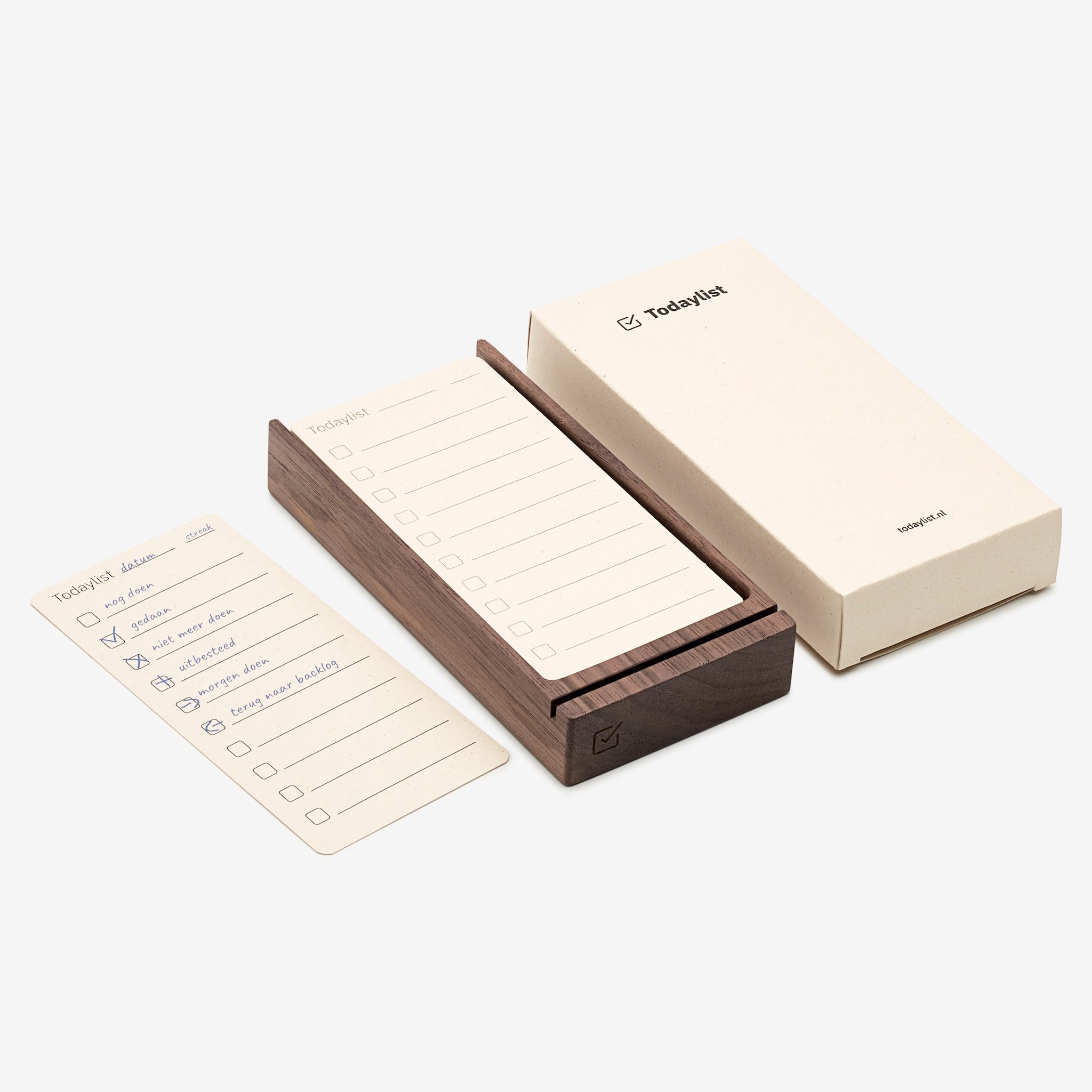 Todaylist Starter set Walnut